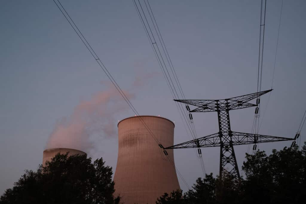 Tours de refroidissement de la Centrale nucléaire de Cruas