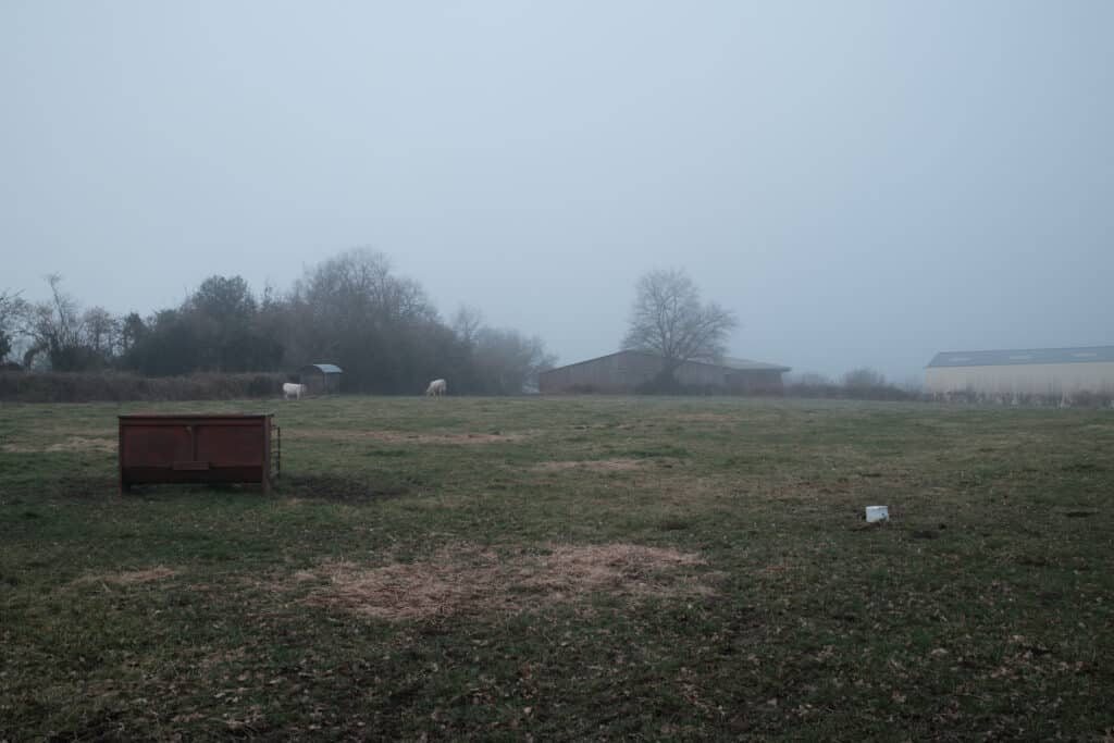 Exploitation agricole dans la Nievre